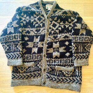VTG Abercrombie and Fitch Handmade “Cowichan” Sweater